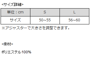 レプリカキャップサイズ